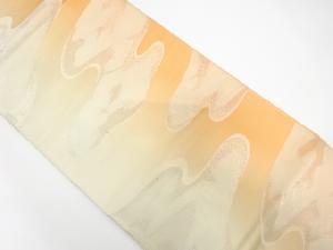 アンティーク　霞模様織り出しリバーシブル袋帯（材料）